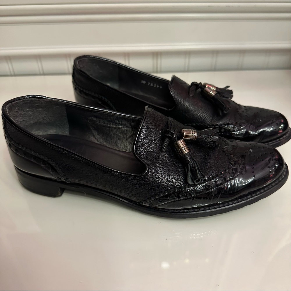 Stuart Weitzman Black Loafers